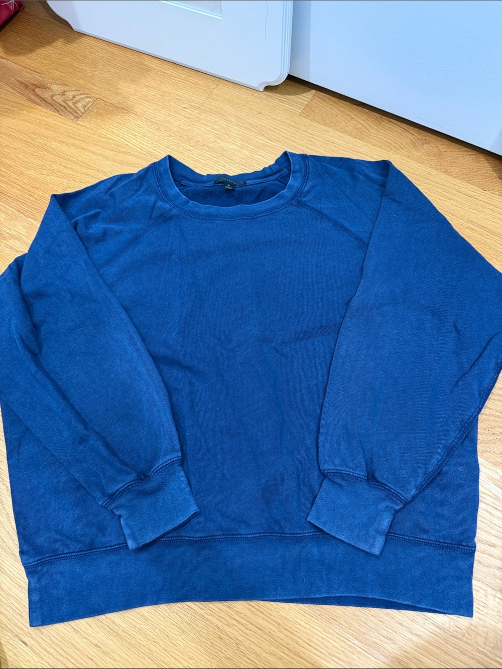 J. Crew Men's Crewneck Sweater in Deep Blue